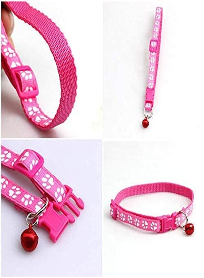 Pups&Pets طوق أمان للقطط قابل للتعديل من النايلون مع جرس من Pups&Pets للقطط الصغيرة والكلاب الصغيرة (عبوة من قطعتين) متوفر حسب اللون - Image 5